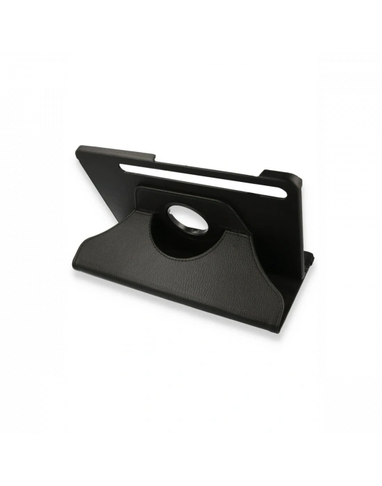 Newface Samsung Galaxy X800 Tab S8 Plus 12.4 Kılıf 360 Tablet Deri Kılıf - Siyah