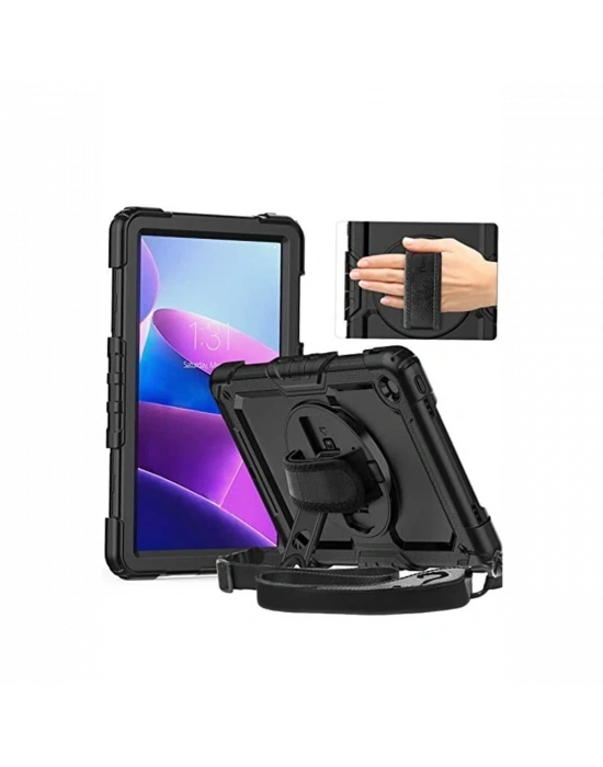 Newface Samsung Galaxy X910 Tab S9 Ultra 14.6 Kılıf Amazing Tablet Kapak - Siyah