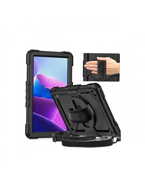 Newface Samsung Galaxy X910 Tab S9 Ultra 14.6 Kılıf Amazing Tablet Kapak - Siyah