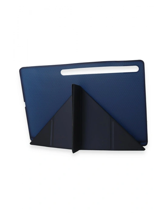 Newface Samsung Galaxy X910 Tab S9 Ultra 14.6 Kılıf Kalemlikli Mars Tablet Kılıfı - Lacivert