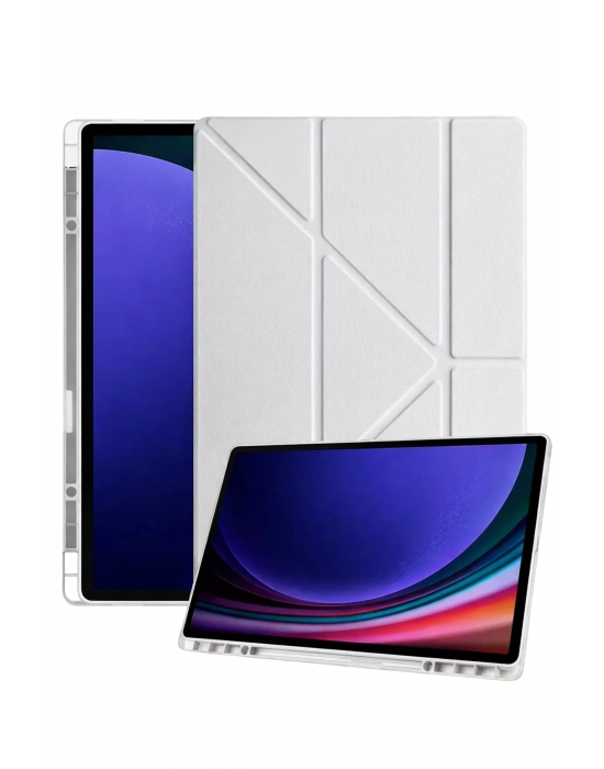 Newface Samsung Galaxy X930 Tab S11 Ultra 14.6 Kalemlikli Mars Tablet Kılıfı - Gri