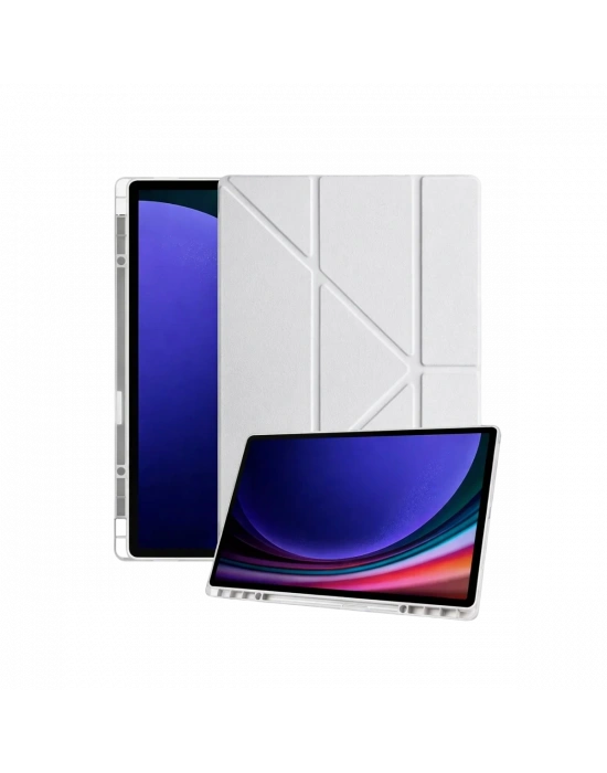 Newface Samsung Galaxy X930 Tab S11 Ultra 14.6 Kalemlikli Mars Tablet Kılıfı - Gri