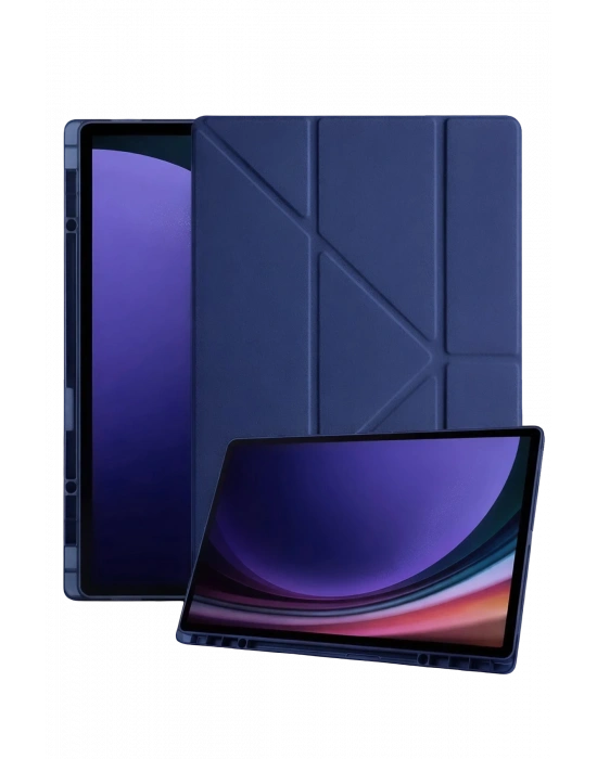 Newface Samsung Galaxy X930 Tab S11 Ultra 14.6 Kalemlikli Mars Tablet Kılıfı - Lacivert