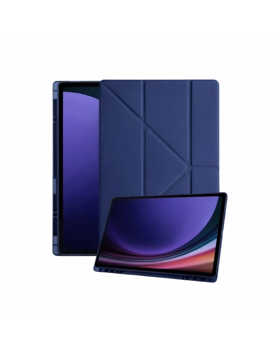 Newface Samsung Galaxy X930 Tab S11 Ultra 14.6 Kalemlikli Mars Tablet Kılıfı - Lacivert