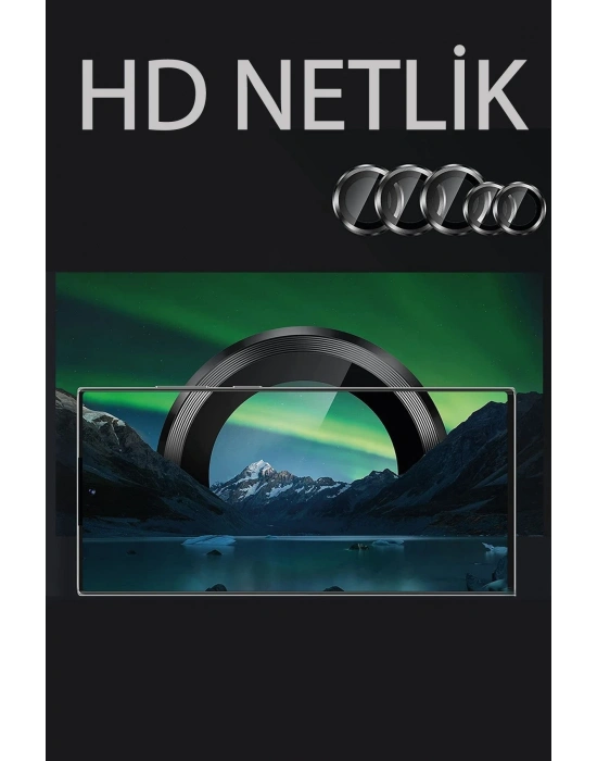 Newface Samsung Galaxy Z Flip 5 Valdez Metal Kamera Lens - Koyu Yeşil