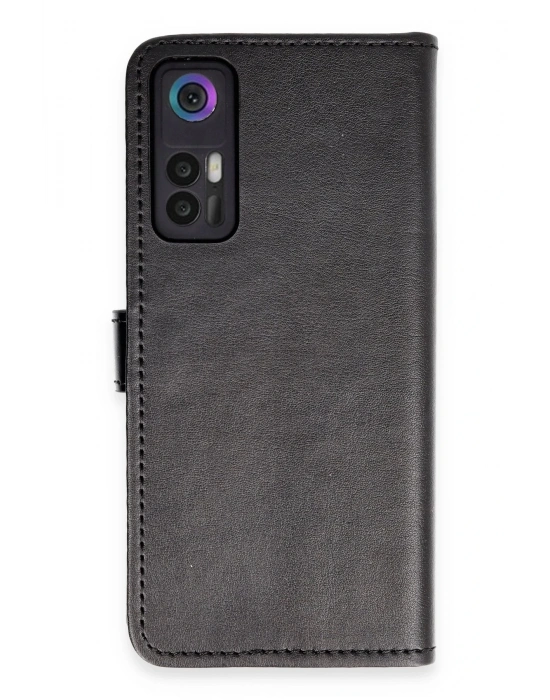 Newface TCL 30 Kılıf Trend S Plus Kapaklı Kılıf - Siyah