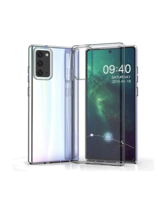 Newface Tecno Camon 18 Kılıf Lüx Şeffaf Silikon