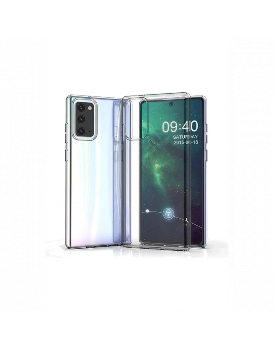 Newface Tecno Camon 18 Kılıf Lüx Şeffaf Silikon