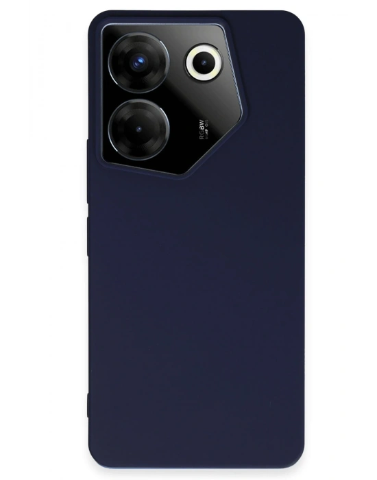 Newface Tecno Camon 20 Pro 5G Kılıf First Silikon - Lacivert