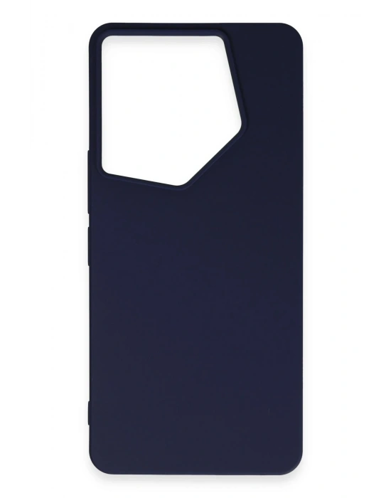 Newface Tecno Camon 20 Pro 5G Kılıf First Silikon - Lacivert