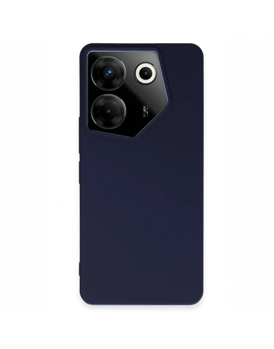 Newface Tecno Camon 20 Pro 5G Kılıf First Silikon - Lacivert