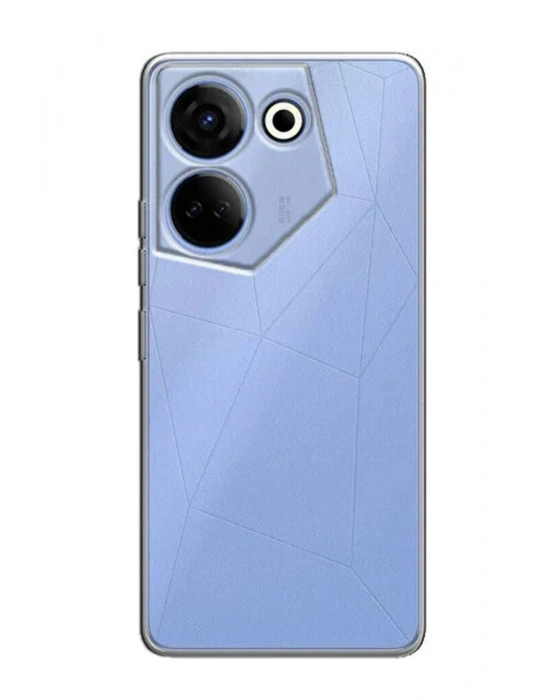 Newface Tecno Camon 20 Pro 5G Kılıf Lüx Şeffaf Silikon