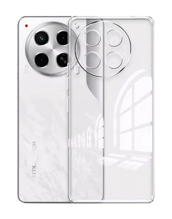 Newface Tecno Camon 30 Kılıf Lüx Şeffaf Silikon