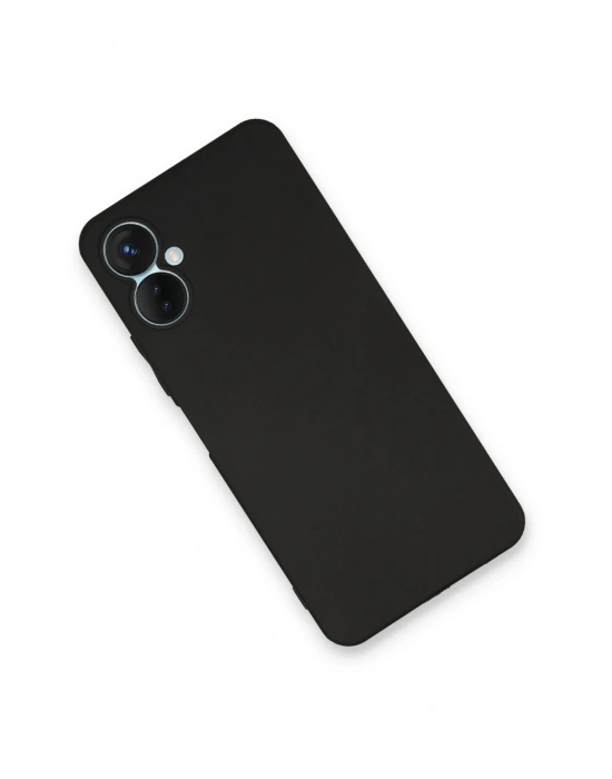 Newface Tecno Spark 9 Pro Kılıf First Silikon - Siyah