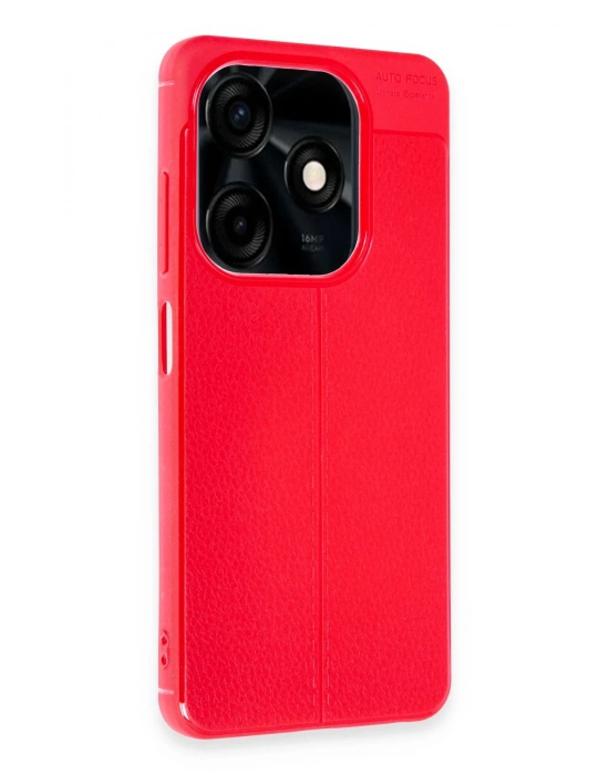 Newface Tecno Spark Go 2024 Kılıf Auto Focus Kapak - Kırmızı