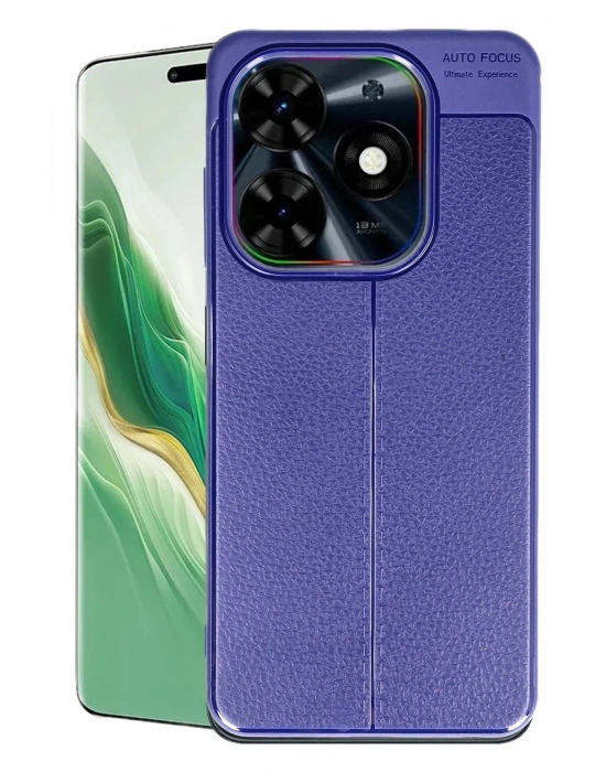 Newface Tecno Spark Go 2024 Kılıf Auto Focus Kapak - Lacivert