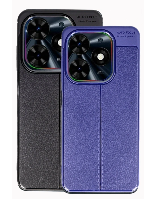 Newface Tecno Spark Go 2024 Kılıf Auto Focus Kapak - Lacivert