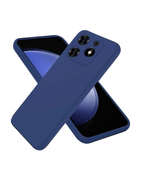 Newface Tecno Spark Go 2024 Kılıf First Silikon - Lacivert