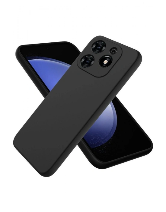 Newface Tecno Spark Go 2024 Kılıf First Silikon - Siyah