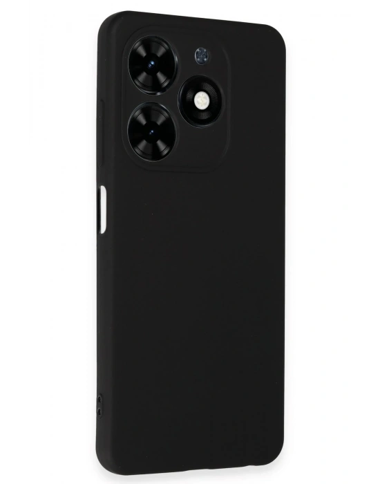Newface Tecno Spark Go 2024 Kılıf First Silikon - Siyah