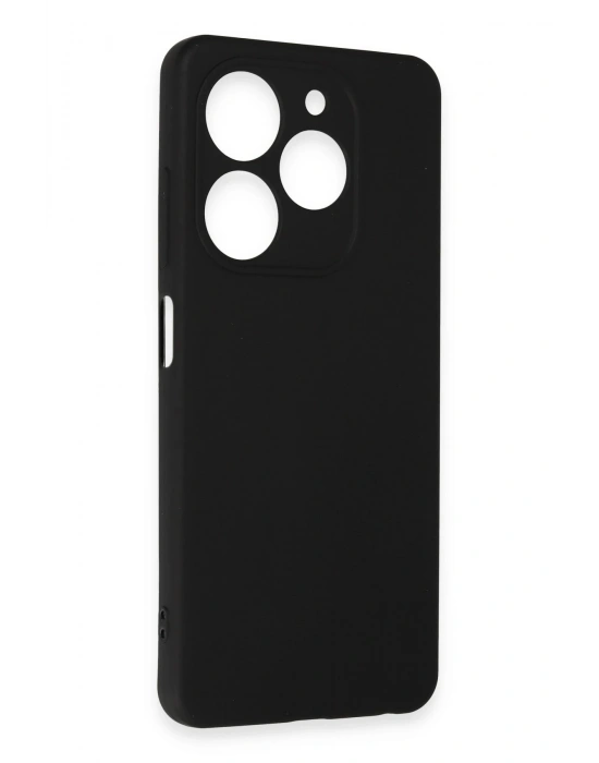 Newface Tecno Spark Go 2024 Kılıf First Silikon - Siyah