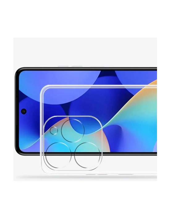 Newface Tecno Spark Go 2024 Kılıf Lüx Şeffaf Silikon