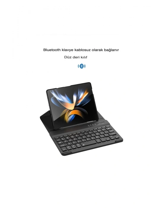 Newface Universal Universal Kılıf Fold Klavye - Siyah