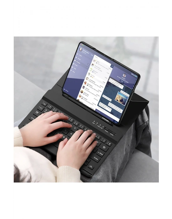 Newface Universal Universal Kılıf Fold Klavye - Siyah