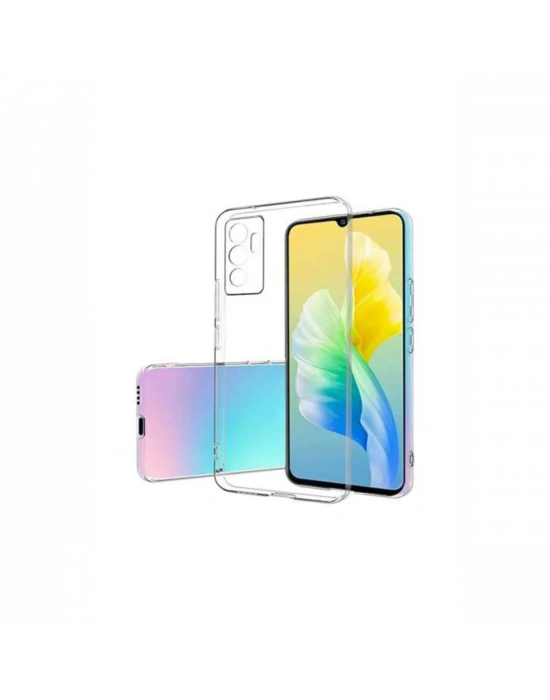 Newface Vivo V23 5G Kılıf Lüx Şeffaf Silikon