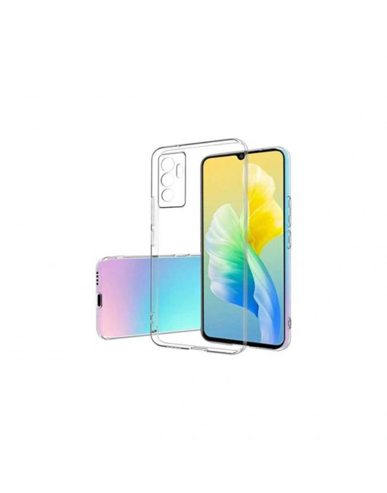 Newface Vivo V23 5G Kılıf Lüx Şeffaf Silikon