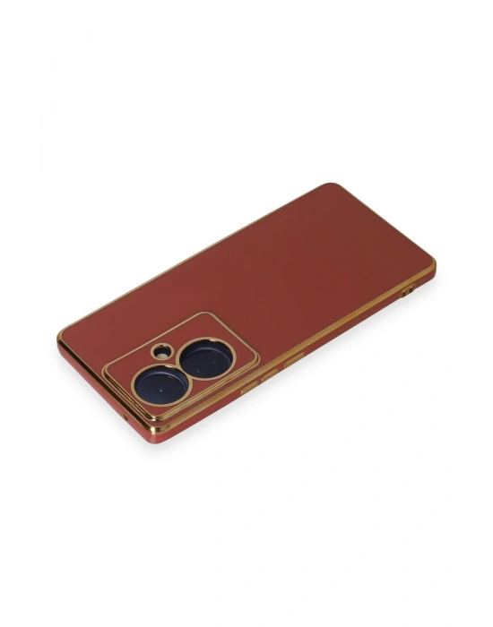 Newface Vivo V29 Lite Kılıf Volet Silikon - Kırmızı