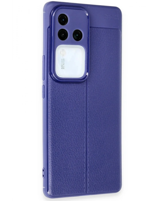 Newface Vivo V30 5G Kılıf Auto Focus Kapak - Lacivert