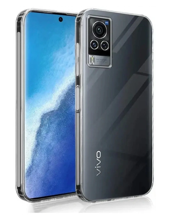 Newface Vivo V30 5G Kılıf Lüx Şeffaf Silikon