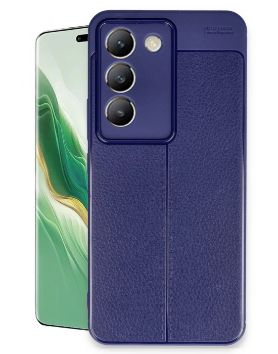 Newface Vivo V30 Lite 4G Kılıf Auto Focus Kapak - Lacivert