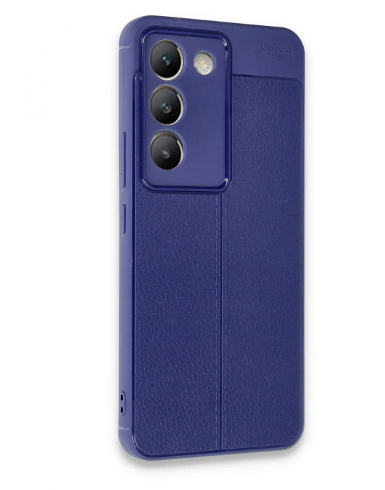 Newface Vivo V30 Lite 4G Kılıf Auto Focus Kapak - Lacivert