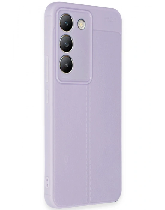 Newface Vivo V30 Lite 4G Kılıf Auto Focus Kapak - Lila