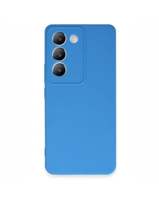 Newface Vivo V30 Lite 4G Kılıf First Silikon - Mavi