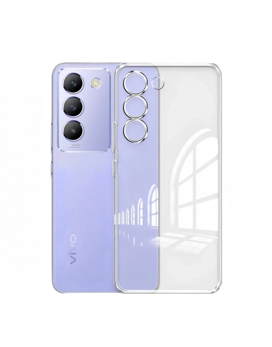 Newface Vivo V30 Lite 4G Kılıf Lüx Şeffaf Silikon