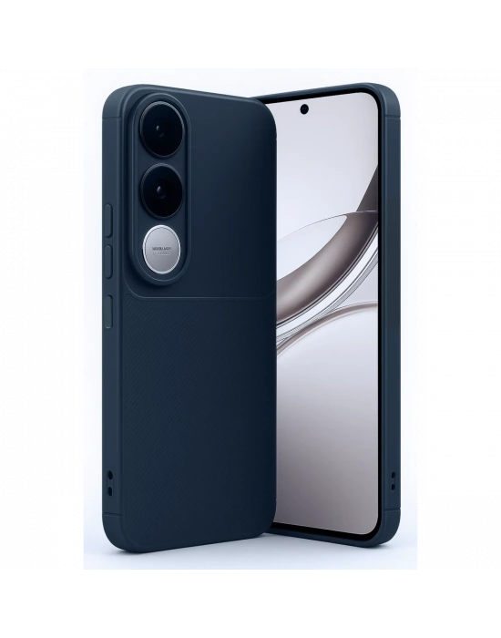 Newface Vivo V50 Lite 4G Auto Focus Karbon Kapak - Lacivert