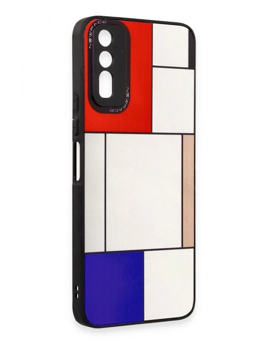 Newface Vivo Y11S Kılıf Mirror Desenli Kapak - Mirror - 9