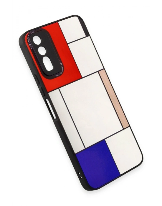 Newface Vivo Y11S Kılıf Mirror Desenli Kapak - Mirror - 9