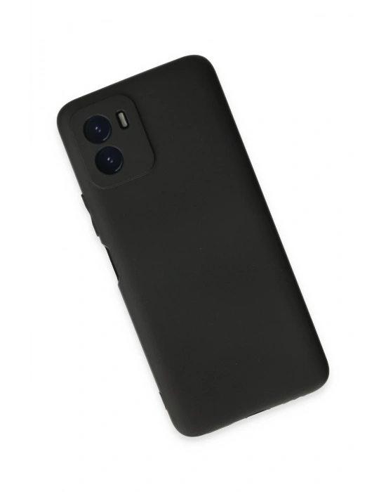 Newface Vivo Y15S Kılıf First Silikon - Siyah