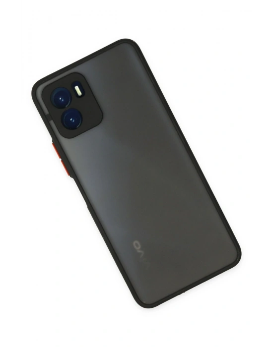 Newface Vivo Y15S Kılıf Montreal Silikon Kapak - Siyah