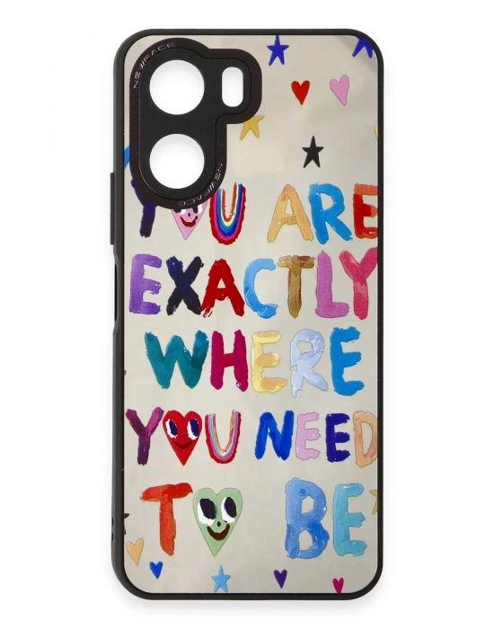 Newface Vivo Y16 Kılıf Mirror Desenli Kapak - Mirror - 10