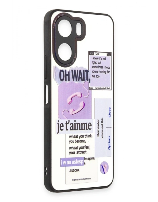 Newface Vivo Y16 Kılıf Mirror Desenli Kapak - Mirror - 4