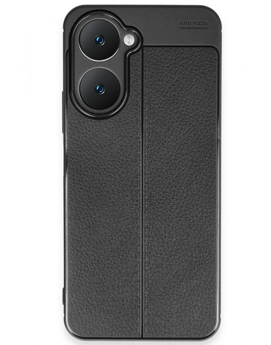 Newface Vivo Y18 Kılıf Auto Focus Kapak - Siyah