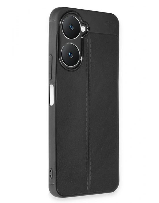Newface Vivo Y18 Kılıf Auto Focus Kapak - Siyah