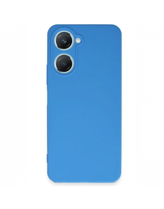 Newface Vivo Y18 Kılıf First Silikon - Mavi