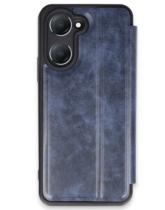 Newface Vivo Y18 Kılıf Flip Cover - Lacivert