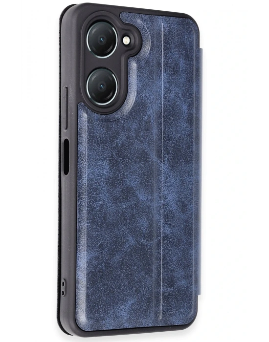 Newface Vivo Y18 Kılıf Flip Cover - Lacivert